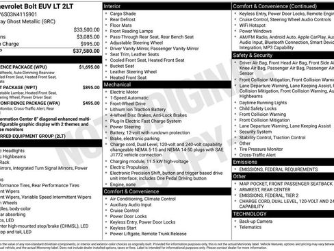 Used 2022 Chevrolet Bolt EUV LT w/ Convenience Package image 5