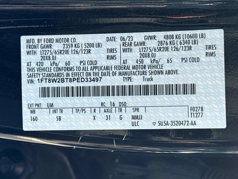 Certified 2023 Ford F250 Lariat w/ Chrome Package AWD/4WD image 41
