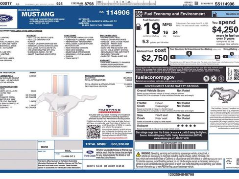 New 2025 Ford Mustang GT Premium image 28