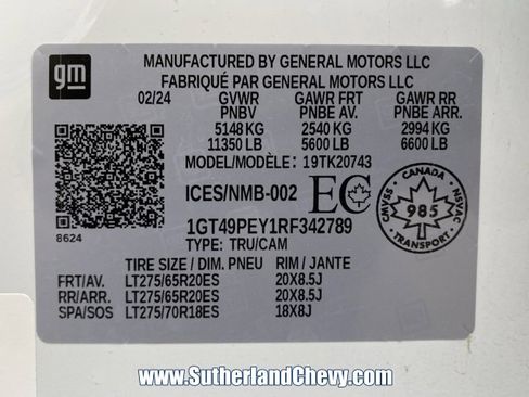 Used 2024 GMC Sierra 2500 AT4 w/ Technology Package image 59