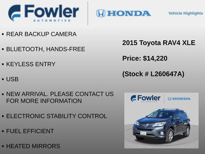 Used 2015 Toyota RAV4 XLE
