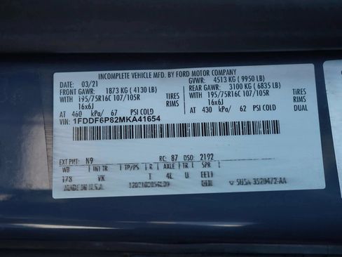 Used 2021 Ford Transit 350 DRW RWD image 28