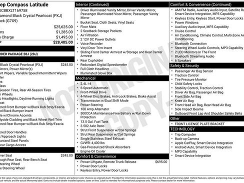 Used 2020 Jeep Compass Latitude FWD image 12