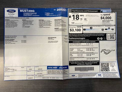 Used 2014 Ford Mustang Shelby GT500 w/ Equipment Group 821A image 33