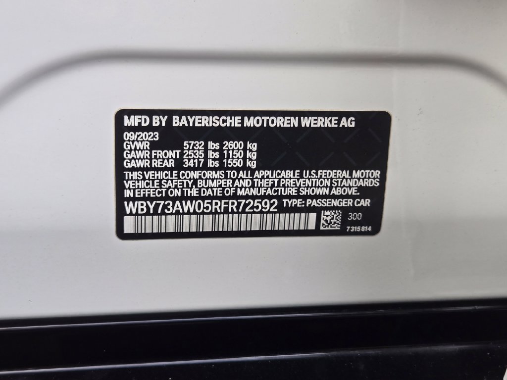Used 2024 BMW i4 eDrive40 w/ M Sport Package RWD image 42