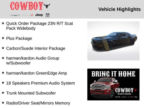 Used 2023 Dodge Challenger R/T Scat Pack RWD image 5