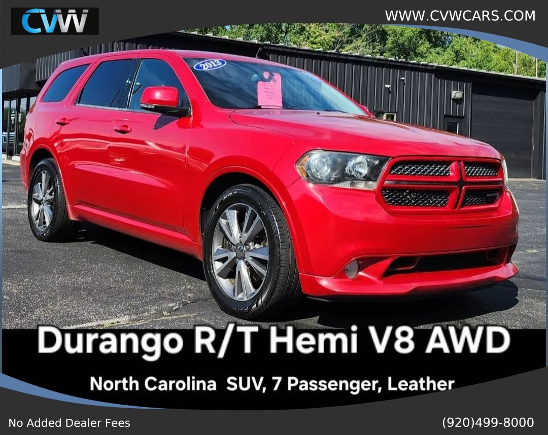 Used 2013 Dodge Durango R/T w/ Leather Interior Group AWD/4WD image 1