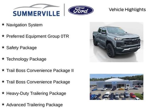 Used 2023 Chevrolet Colorado Trail Boss w/ Technology Package AWD/4WD image 2