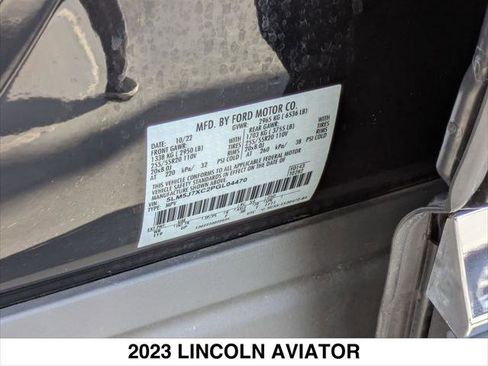 Certified 2023 Lincoln Aviator Reserve w/ Equipment Group 201A image 27