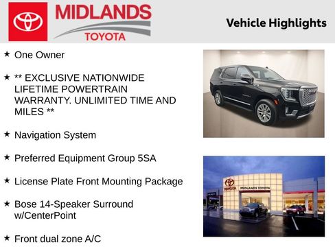 Used 2024 GMC Yukon Denali AWD/4WD image 2