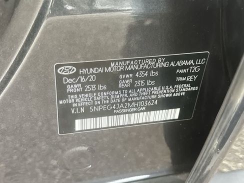 Used 2021 Hyundai Sonata SE FWD image 18