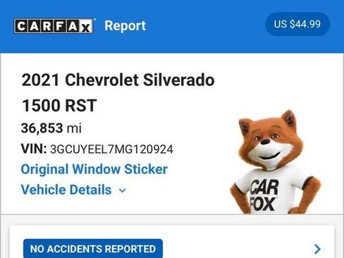 Used 2021 Chevrolet Silverado 1500 RST w/ Convenience Package II AWD/4WD image 5