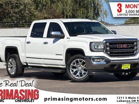 Used 2018 GMC Sierra 1500 SLT w/ SLT Premium Package AWD/4WD image 1