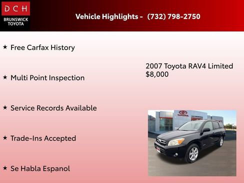 Used 2007 Toyota RAV4 Limited image 4