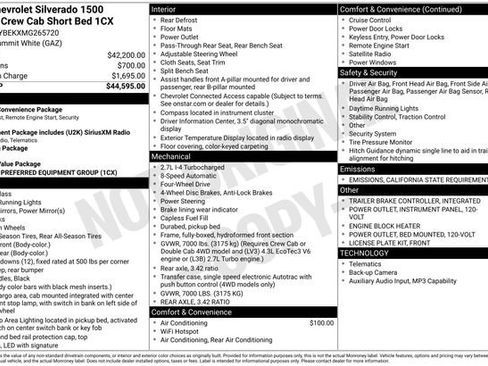 Used 2021 Chevrolet Silverado 1500 Custom image 42