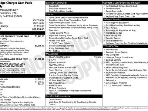 Used 2021 Dodge Charger Scat Pack RWD image 3