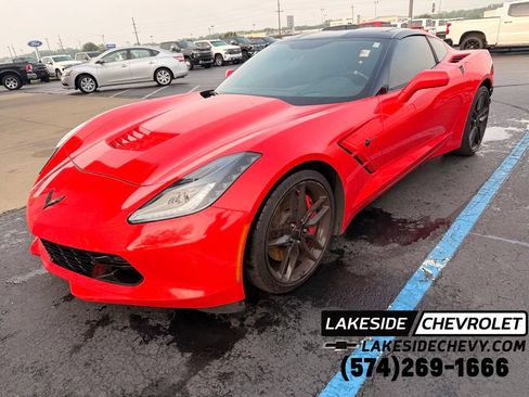 Used 2016 Chevrolet Corvette Stingray Coupe w/ 2LT Preferred Equipment Group RWD image 1