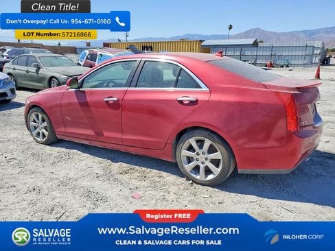 Used 2013 Cadillac ATS Luxury w/ Cold Weather Package RWD image 3