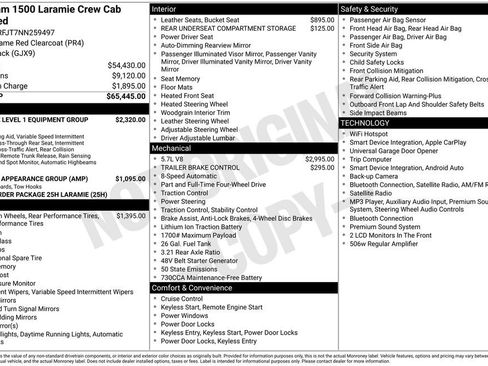Used 2022 RAM 1500 Laramie AWD/4WD image 25