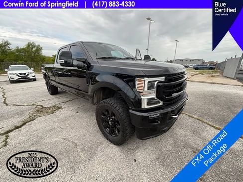 Used 2020 Ford F250 Platinum w/ FX4 Off-Road Package AWD/4WD image 9