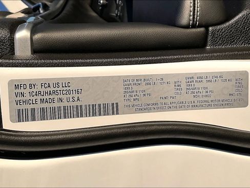 New 2026 Jeep Grand Cherokee Altitude AWD/4WD image 21