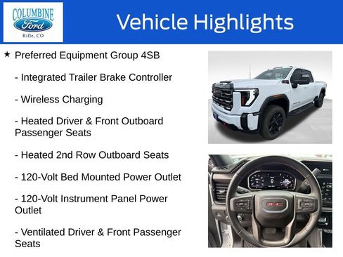 Used 2024 GMC Sierra 3500 AT4 w/ Technology Package AWD/4WD image 12