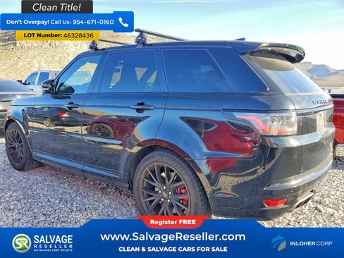 Used 2020 Land Rover Range Rover Sport SVR AWD/4WD image 3