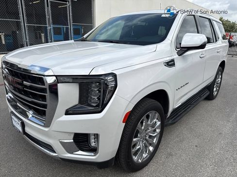 Used 2022 GMC Yukon SLT w/ SLT Premium Package RWD image 1