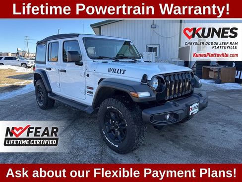 Used 2022 Jeep Wrangler Unlimited Sport AWD/4WD image 2