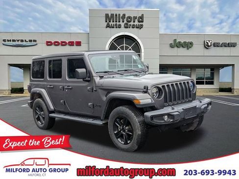 Certified 2021 Jeep Wrangler Unlimited Sahara image 1