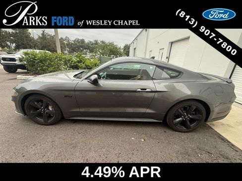 Used 2021 Ford Mustang GT Premium w/ Black Accent Package RWD image 4