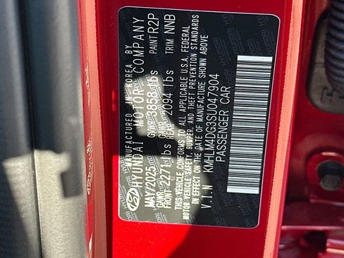 New 2025 Hyundai Elantra Sport image 35