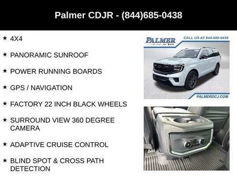 Used 2025 Ford Expedition Platinum w/ Stealth Performance Package AWD/4WD image 6