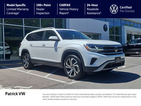 Certified 2023 Volkswagen Atlas SEL AWD/4WD image 1