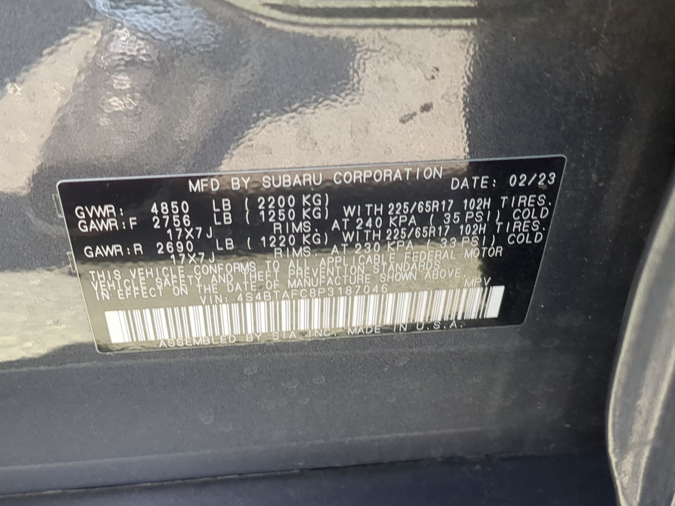 Used 2023 Subaru Outback Premium AWD/4WD image 35