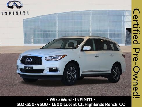 Certified 2017 INFINITI QX60 Luxe w/ Premium Plus Package AWD/4WD image 1