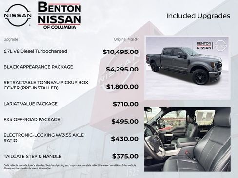 Used 2022 Ford F250 Lariat w/ Black Appearance Package image 6