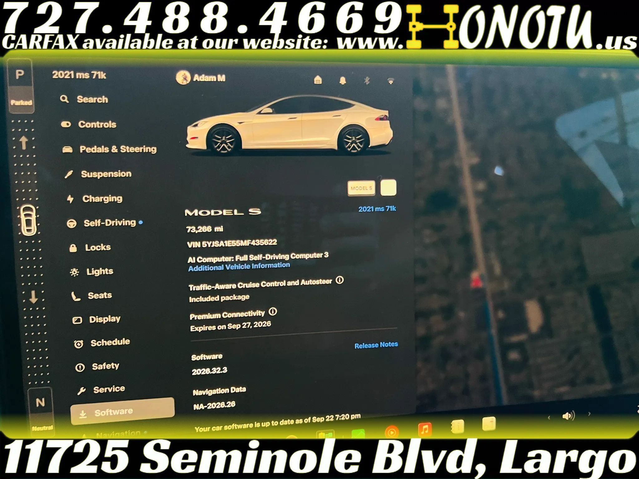 Used 2021 Tesla Model S Long Range AWD/4WD image 27