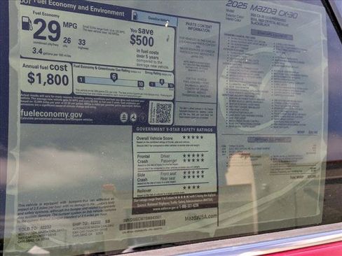 New 2025 MAZDA CX-30 AWD 2.5 S w/ Preferred Package image 18