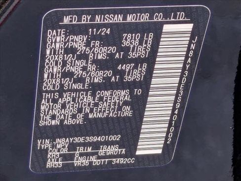 Used 2025 Nissan Armada PRO-4X image 27