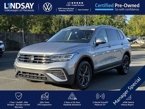 Certified 2022 Volkswagen Tiguan SE w/ Panoramic Sunroof Package image 6
