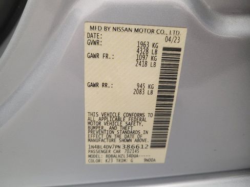 Used 2023 Nissan Altima 2.5 SV FWD image 33