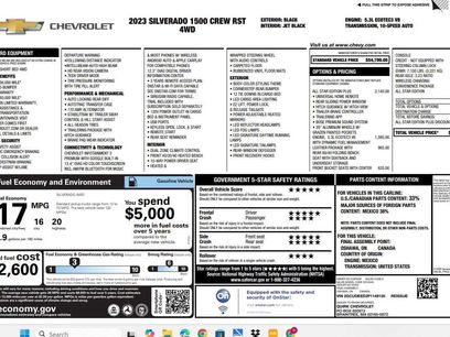 Used 2023 Chevrolet Silverado 1500 RST w/ All Star Edition Plus