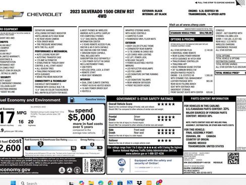 Used 2023 Chevrolet Silverado 1500 RST w/ All Star Edition Plus image 1