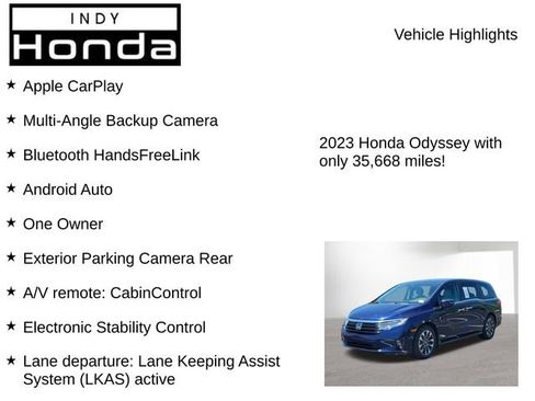 Used 2023 Honda Odyssey EX-L image 7