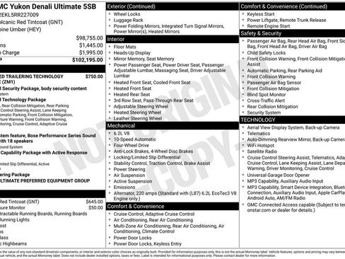 Used 2024 GMC Yukon Denali Ultimate AWD/4WD image 8