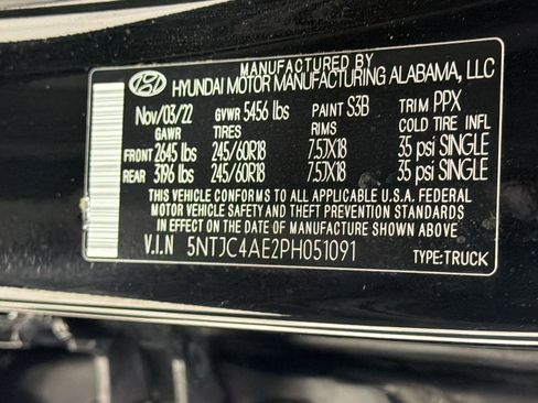 Used 2023 Hyundai Santa Cruz SEL w/ Activity Package FWD image 20