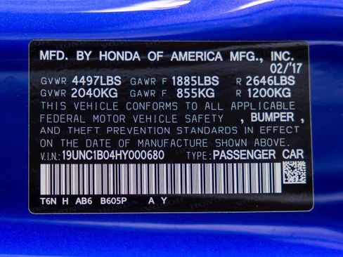 Used 2017 Acura NSX AWD/4WD image 55
