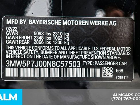 Used 2022 BMW 330e w/ Premium Package image 66