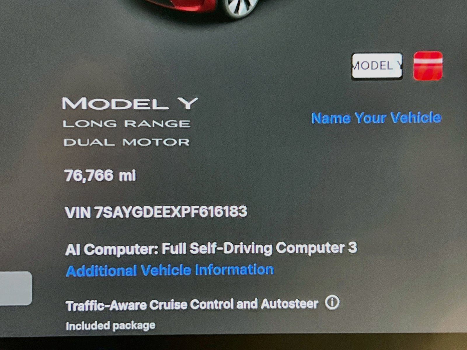 Used 2023 Tesla Model Y Long Range AWD/4WD image 8